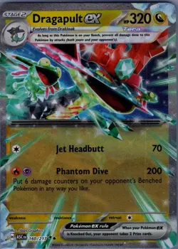 Dragapult ex 160/217 Double Rare Ascended Heroes Pokemon Holo Near Mint - Image 1