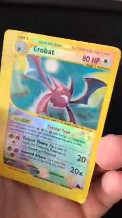 Pokemon TCG Crobat Rare Reverse Holo 147/144 Skyridge E-Card HP Condition WOTC - Image 2