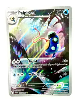Palpitoad 104/086 Holo Illustration Rare Black Bolt Pokemon Near Mint - Image 1