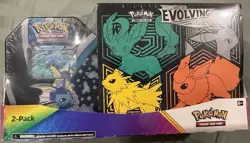 Evolving Skies ETB Costco Bundle Tin Included Pokemon TCG Factory Sealed New - Image 1