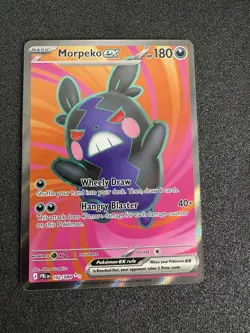 Morpeko ex 102/084 Paldea Evolved Holo Double Rare Pokemon TCG English - Image 1