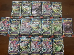 LOT OF 17 Pokemon TCG Twilight Masquerade Booster Packs Lot NEW/Factory Sealed - Image 1