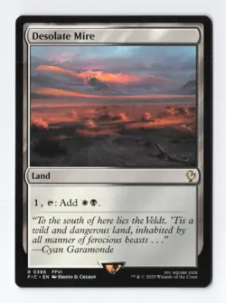 Desolate Mire Normal R Final Fantasy MTG Magic the Gathering Card NM - Image 1