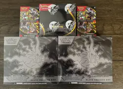 Pitch Black Pokemon Center ETB 2x + Booster Box + Booster Bundle 2x sealed - Image 1