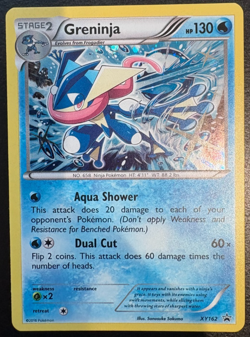 Pokemon TCG Greninja XY162 Black Star Promo Holo LP - Image 1