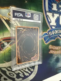 Yugioh! Buster Blader YAP1-EN006 Ultra Rare Limited Edition PSA Graded MINT 9 - Image 2
