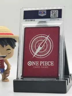 2026 ONE PIECE STARTER DECK ST29-EGGHEAD B&W ALT ART #001 MONKEY D. LUFFY PSA 10 - Image 2