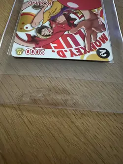 One Piece x Round 1 Monkey D. Luffy OP16=095 English Promo - Image 3