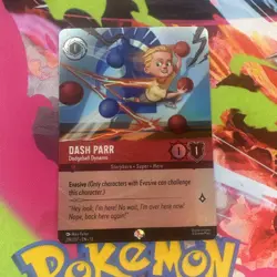 Dash Parr Dodgeball Dynamo 219/207 - Disney Lorcana Attack Of The Vine Epic - Image 1