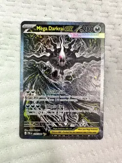 Mega Darkrai EX 116/084 SIR Pokemon TCG Card Pitch Black - Image 1