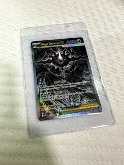 Mega Darkrai EX 116/084 SIR Pokemon TCG Card Pitch Black - Image 3