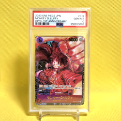 One Piece Card Japanese【Monkey D. Luffy】PSA10 ST01-012 Awakening of The New Era - Image 1