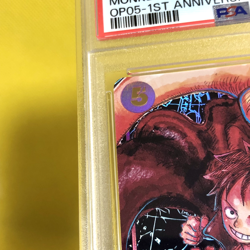 One Piece Card Japanese【Monkey D. Luffy】PSA10 ST01-012 Awakening of The New Era - Image 3