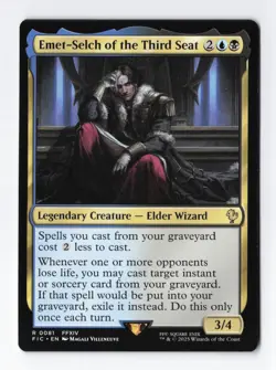 Emet-Selch of the Third Seat Normal R Final Fantasy MTG Magic the Gathering NM - Image 1