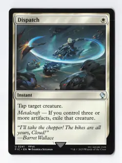 Dispatch Normal U Final Fantasy MTG Magic the Gathering Card NM - Image 1