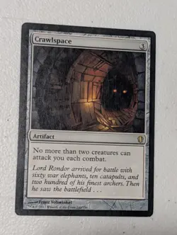 Crawlspace Commander 2013 Magic the Gathering MTG Card Artifact Rare (240/356) - Image 1