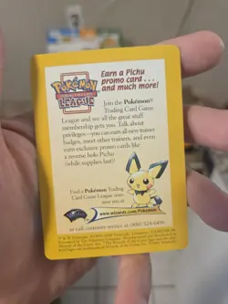2001 Pokemon Neo Discovery pokemon League Promo Insert Card Unown - Image 5