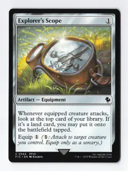 Explorer's Scope Normal C Final Fantasy MTG Magic the Gathering Card NM - Image 1