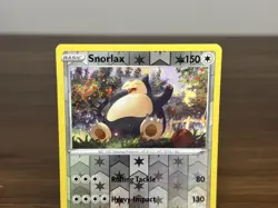Snorlax 140/202 Sword & Shield Reverse Holo Pokemon Card - Image 2