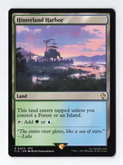 Hinterland Harbor Normal R Final Fantasy MTG Magic the Gathering Card NM - Image 1