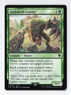 Duskshell Crawler Normal C Final Fantasy MTG Magic the Gathering Card NM - Image 1