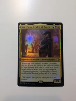 MTG - Marchesa, Dealer of Death (Prerelease Foil) - Outlaws of Thunder Junc NM/M - Image 1