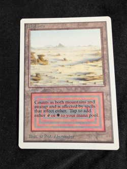 BADLANDS 1993 UNLIMITED EDITION Magic the Gathering - Lightly PLayed - LP - Image 1