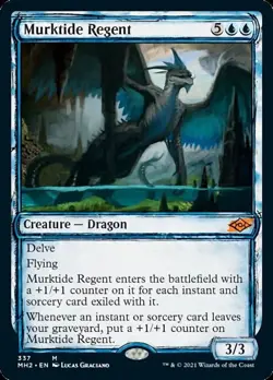 Murktide Regent (Sketch) [Modern Horizons 2] Near Mint - Image 1