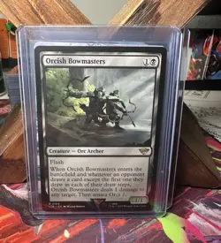 MTG Orcish Bowmasters 103 LTR Tales of Middle-Earth Rare Regular Eng 2023 - Image 1