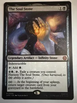 Wizards of the Coast The Soul Stone Rare Legendary Artifact English M 0066 - Image 1