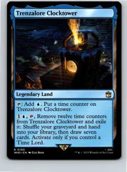 Magic the Gathering Trenzalore Clocktower Universes Beyond: Doctor Who MTG - Image 1
