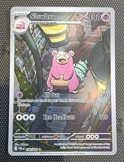Pokemon TCG Evolutions Slowbro #090/084 Illustration Rare Holo ENG - Image 2