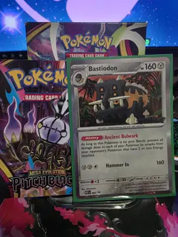 Pokemon TCG: Pitch Black - Bastiodon 085 Prerelease Stamped Promo - Image 1