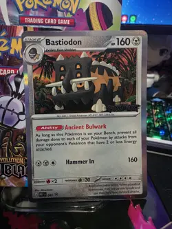 Pokemon TCG: Pitch Black - Bastiodon 085 Prerelease Stamped Promo - Image 2