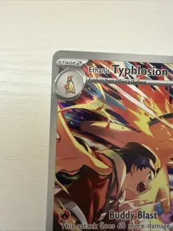 Pokemon TCG Ethan's Typhlosion Destined Rivals Illustration Rare Card 190/182 - Image 3