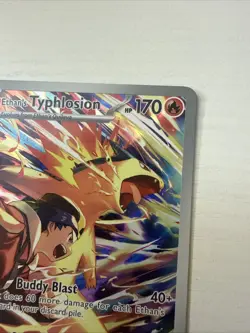 Pokemon TCG Ethan's Typhlosion Destined Rivals Illustration Rare Card 190/182 - Image 4
