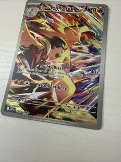 Pokemon TCG Ethan's Typhlosion Destined Rivals Illustration Rare Card 190/182 - Image 5