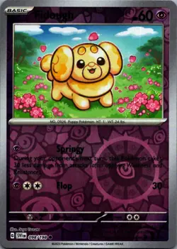 Pokemon Fidough - Reverse Holo Common SV01: Scarlet & Violet Base Set 098/198 NM - Image 1