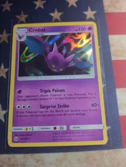 Crobat - 56/149 - Holo Rare - Sun & Moon Base Set - Pokemon TCG - Image 1