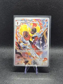 Pokemon TCG Armarouge 086/084 Illustration Rare Pitch Black - Image 1