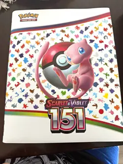 Pokemon TCG Scarlet & Violet 151 Mew Binder Lot - ex, Holo, Full Art Cards - Image 1