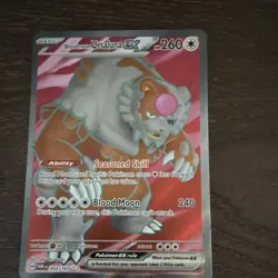 Pokemon Company Bloodmoon Ursaluna ex 202/167 Sv06 Ultra Rare Holo 260 HP - Image 1