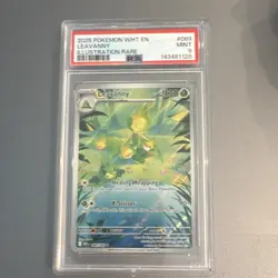 Pokemon TCG Leavanny 089/086 Sv: White Flare Illustration Rare Holo PSA 9 - Image 1