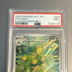 Pokemon TCG Leavanny 089/086 Sv: White Flare Illustration Rare Holo PSA 9 - Image 2