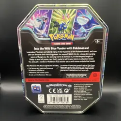 Pokemon TCG Azure Legends Tin Dialga ex Promo Collector Tin 60ct Standard - Image 2