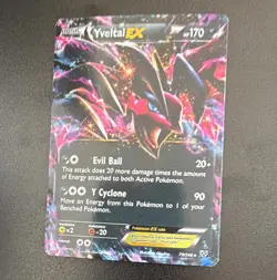Pokemon TCG Yveltal EX 79/146 XY Ultra Rare Holo Basic Eng HP170 - Image 1