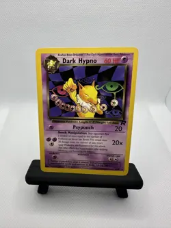 Pokemon Dark Hypno 26/82 Team Rocket Rare Non Holo WOTC Vintage English NM - Image 1