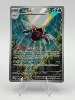 Ninjask 137/182 Illustration Rare Pokemon TCG Mega Evolution NM English Holo - Image 1