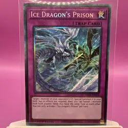 RA01-EN078 Ice Dragon's Prison Collector's Rare 1st Edition YuGiOh - Image 1