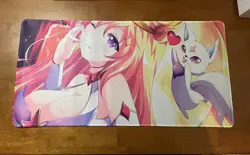 Dark Magician Girl YuGiOh Custom Playmat Play Mat Mouse Pad Anime FREE SHIPPING! - Image 1